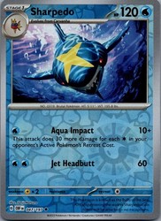 Sharpedo 047/197 Reverse Holo Obsidian Flames Pokémon TCG