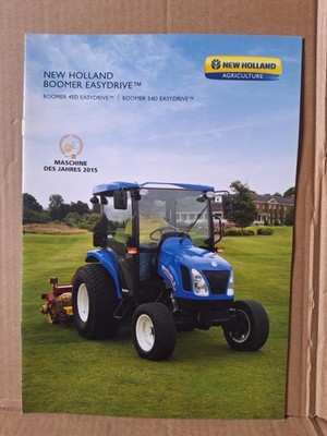 New Holland  BOOMER EASYDRIVE TM  Prospekt Traktor Schlepper
