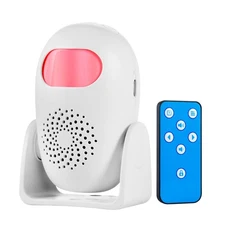 Motion Detector Alarm Indoor Motion Sensor Alarm with Remote Control 110dB 4 ...