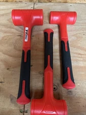 “Lot Of 3” YIYITOOLS) Bead  Mallets/Hammer Shockproof Design 45oz, 27oz,16oz New