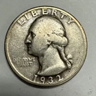 1932-S Washington Silver Quarter Fine