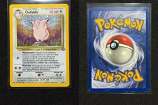 Clefable 1/64 Rare Jungle Pokemon Unlimited Holo on eBay