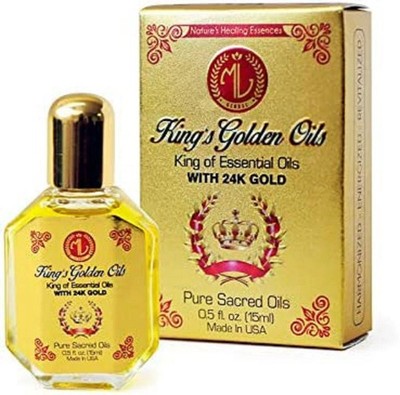 King's Golden Oils with Eucalyptus and Lavender Natural Aromatherapy - Pack of 2