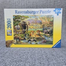 NEW SEALED Ravensburger 12891 African Safari 200 Pc XXL Jigsaw Puzzle USA SELLER