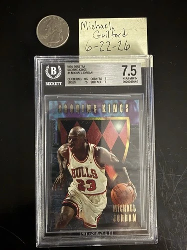 1995 Fleer Jordan BGS 7.5