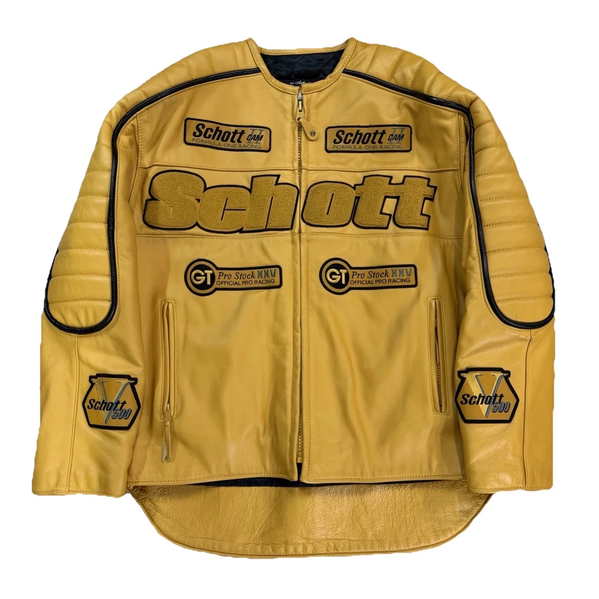 SCHOTT Zip Leather Outer Shell Coats, Jackets & Vests for Men for