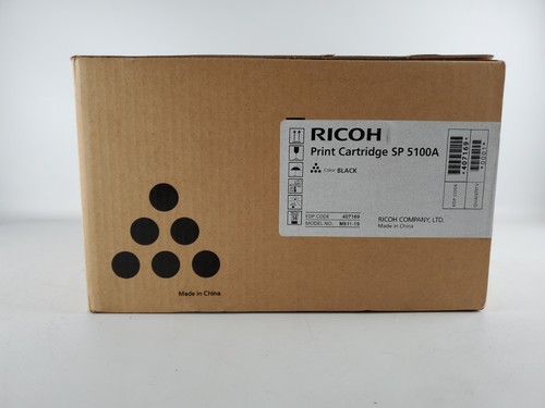 Cartucho de tóner negro Ricoh genuino M811-19 SP 5100A - Imagen 3 de 7