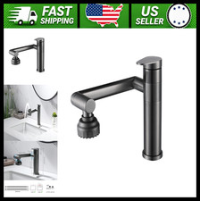1080 Degree Swivel Bathroom Sink Faucet Aerator with 2 Spray Modes