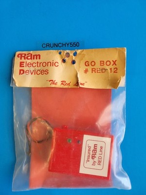 RAM Electronic Devices # Red 12 Go Box Vintage RC Part