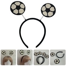 Sports Party Headband Soccer Headbands for Women Football Hairband