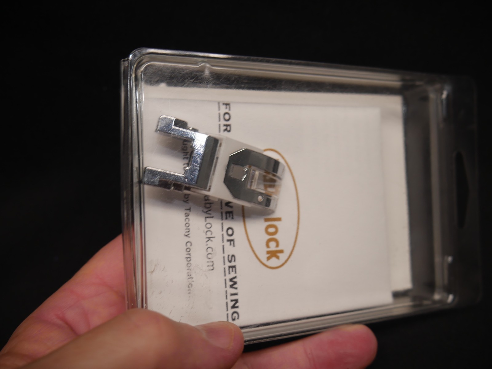 NEW IN PACKAGE BABY LOCK JEANS FOOT