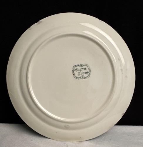 Taylor Smith Taylor English Abbey Plate, 7-3/8", Red, Replacement - Picture 5 of 9
