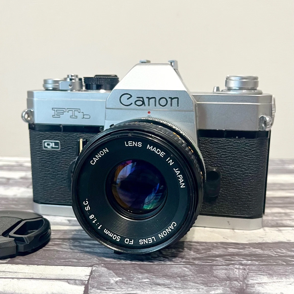 Canon FTb QL・レンズ・PORTRA160 36EXP Amazon.com : Canon FTb-QL Manual Focus SLR Camera With Canon 50mm