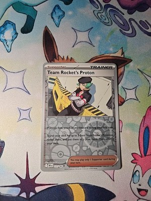 Team Rocket's Proton 177/182 Sv10: Destined Rivals Reverse Holo | eBay