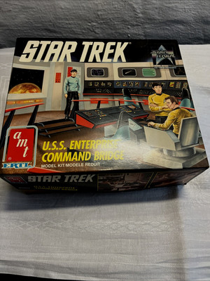 AMT Ertl Star Trek U.S.S. Enterprise Command Bridge Model Kit 6007 im Orig. Kart