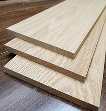 1/2" x 6"+ x 40" Red Oak Cabinet Grade Craft Wood / Thinwood Lumber