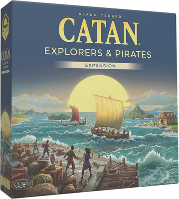 Explorers & Pirates Expansion de Juego de Mesa 3-4 Jugadores 6a Edicion