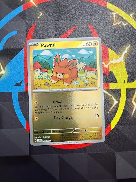 Pawmi 32/94 Reverse Holo PFL Phantasmal Flames Pokemon Card TCG