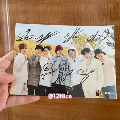 ENHYPEN GROUP Autographed Signed Photo 4*6 K-POP COLLECTION 202614 #Nice