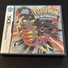 Pokémon Platinum Version (Nintendo DS, 2009) Authentic With Manual Tested