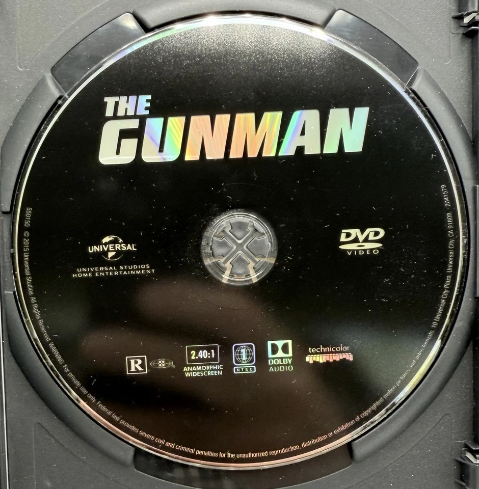 The Gunman DVD Widescreen Sean Penn Idris Elba Ray Winstone Mark Rylance 2015 - Image 3 of 3