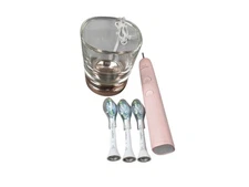 Philips Sonicare DiamondClean 9000 Rechargeable Toothbrush, PINK. READ!