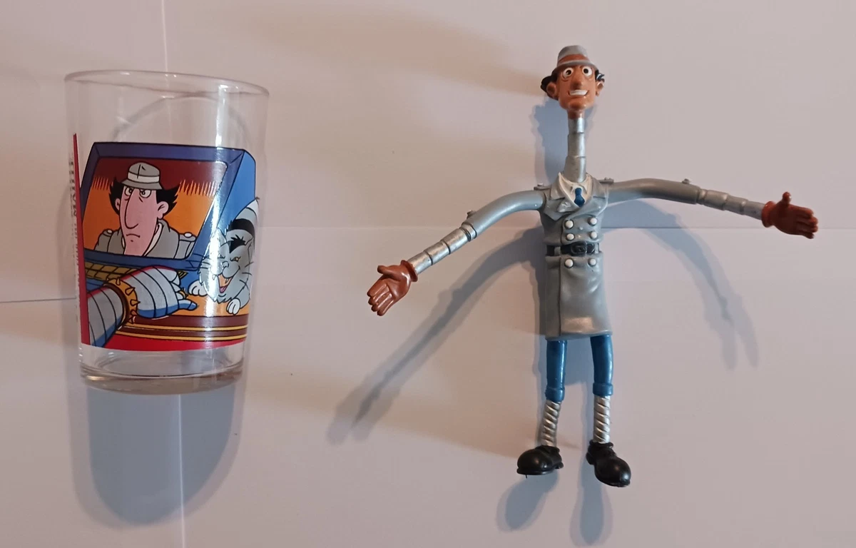 Figurine Inspecteur Gadget - Bandai Popy 1983 - PVC Neuf Sous Sachet - France