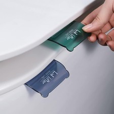 Terrysun 4 Pcs Toilet Seat Handle, Lid Lifter, Toilet Cover Lifter, Toilet Seat