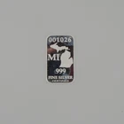 U.S. State Silver bar .999 1ozt Proof - MI/Michigan - 001026/041785