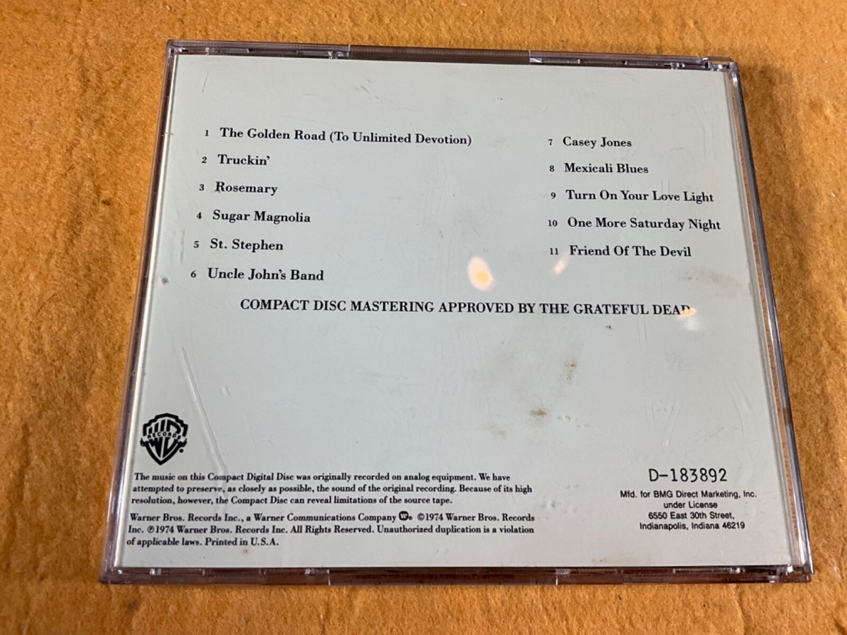 Z10-10 GRATEFUL DEAD The Best Of / Skeletons From The Closet