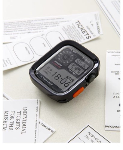 Soft Bumper Case For Apple Watch Ultra 49mm iWatch 9 8 7 6 5 SE 45mm 41mm Cover - Picture 20 of 28