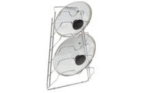 Cabinet Rack Pan Lid Holder Storage Kitchen Door Wall Mount Pot Cover Organizer