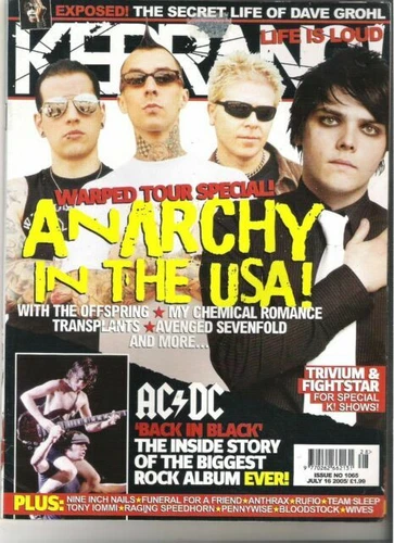 Kerrang! Weekly Magazines in English