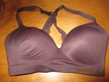 SOMA BROWN BRA T-BACK ARE REGULAR 3 HOOKS ADJUSTABLE STAPS 36D