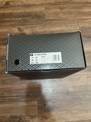 Adidas ZX 4000 4D SNS Sneakersnstuff Orange Men's Sz 13 Sunrise