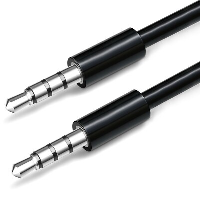 3FT AUX 3.5mm Cable Male to Male Car Audio Cord For Headphones Car Speaker PC