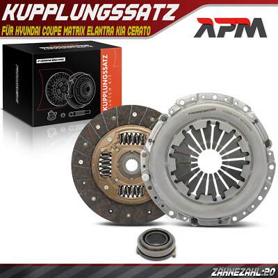 Kupplungssatz Kupplungskit Ø 220 mm für Hyundai Coupe Matrix Elantra KIA Cerato