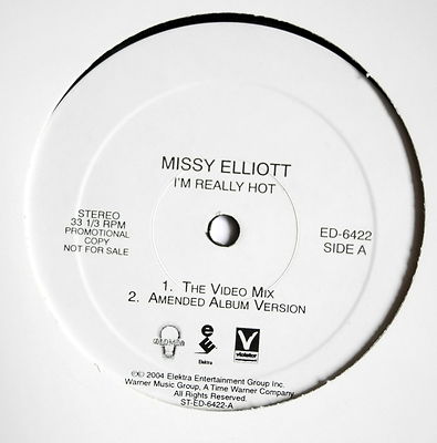 12'' Missy Elliott  I'm Really Hot PROMO   NM  Supa Dupa Fly