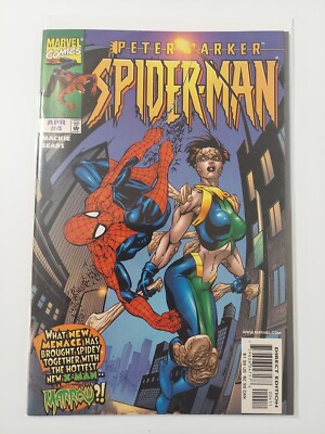 Peter Parker Spiderman 4 1999 Vf Condition