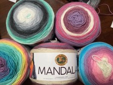 Lion Brand yarn MANDALA acrylic cake yarn  5.3oz / 150g / 590yd / 540m