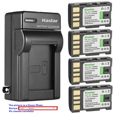 Kastar Battery Wall USB Charger for JVC BN-VF808 BNVF808U & JVC GZ-HD7 Camcorder