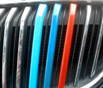 ABS Left Triple Colour Front Center Grille Trim For 2008-2012 Buick Excelle CJ1 