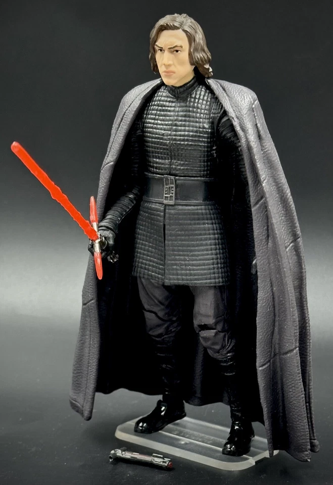 2017 Star Wars KYLO REN 100% Complete 6” Black Series #45 Last Jedi Episode VIII - Image 3 of 3