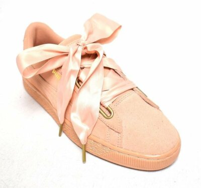 Puma Suede Heart Satin TRAINERS woman UK