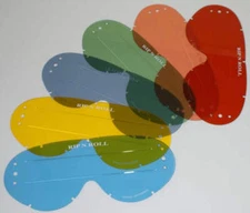 Rip n Roll Colossus WVS Roll Off Lens (No Raised Strip), Smoke