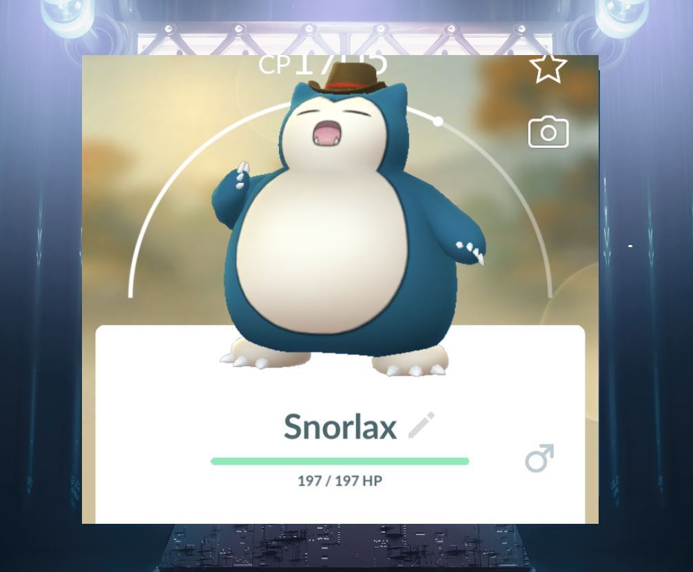 Pokemon Go Shiny Snorlax Super Rare