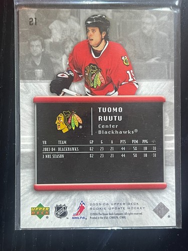 2005-06 Upper Deck Rookie Update Hockey You Pick - Picture 40 of 192