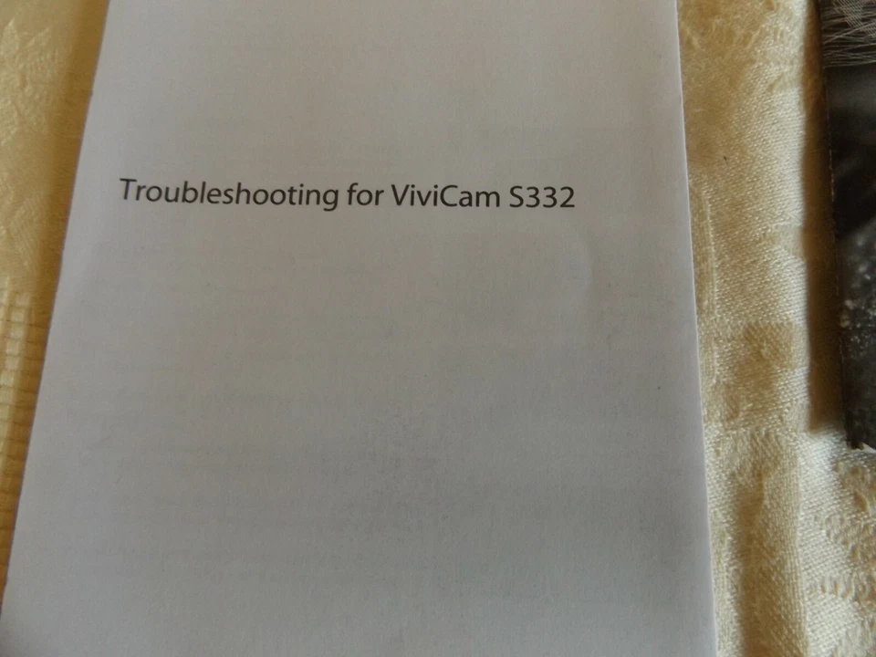 LOT OF VIVITAR VIVICAM S332 CAMERA CD ROM 2009-2012, EASY GUIDES, & USB CABLE - Image 4 of 4