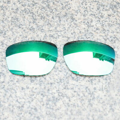RAWD Jade Green Mirrored Replacement Lenses for-Oakley Sliver