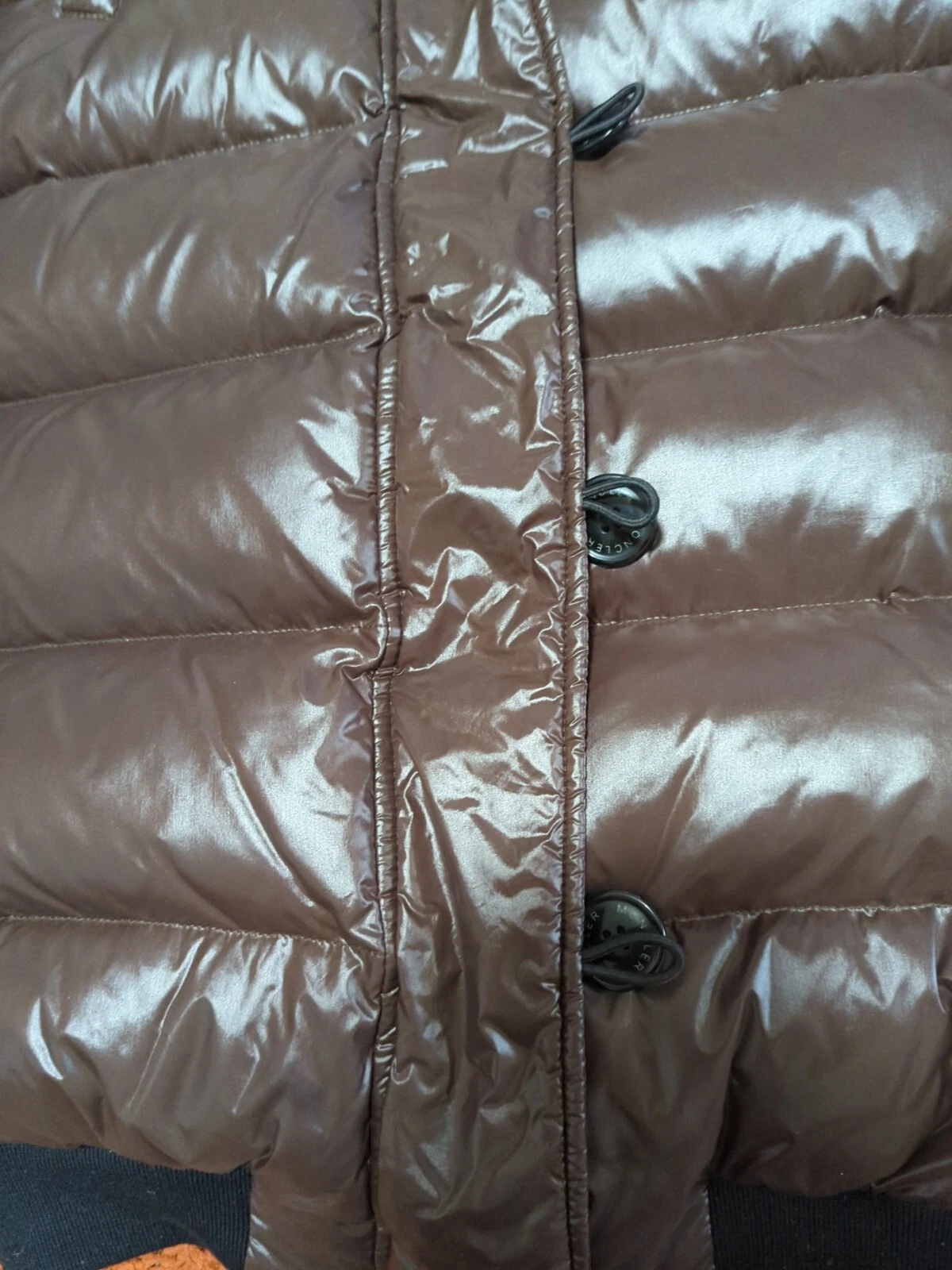 Cappotto in pelliccia Moncler LUCIE marrone donna taglia 1